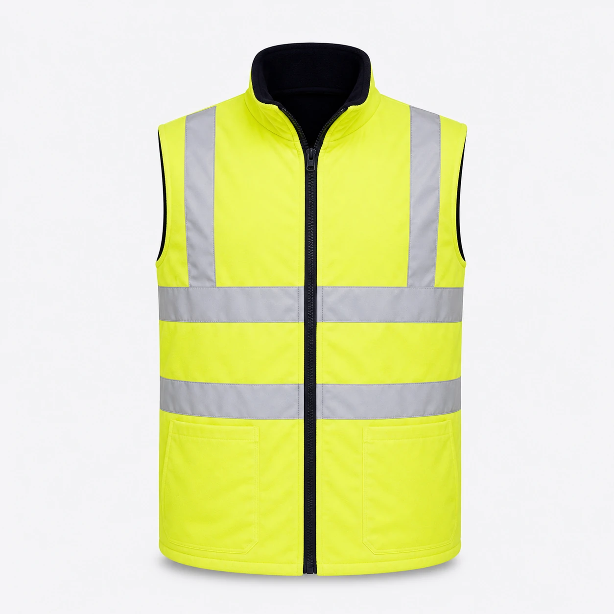 HV008F REVERSIBLE FLEECE BODY WARMER