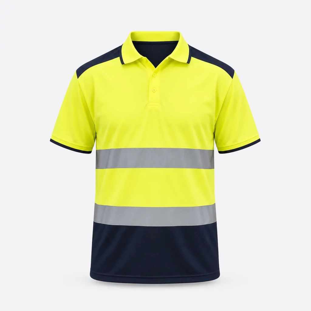 HVJ220 TWO TONE SHORT SLEEVE POLO