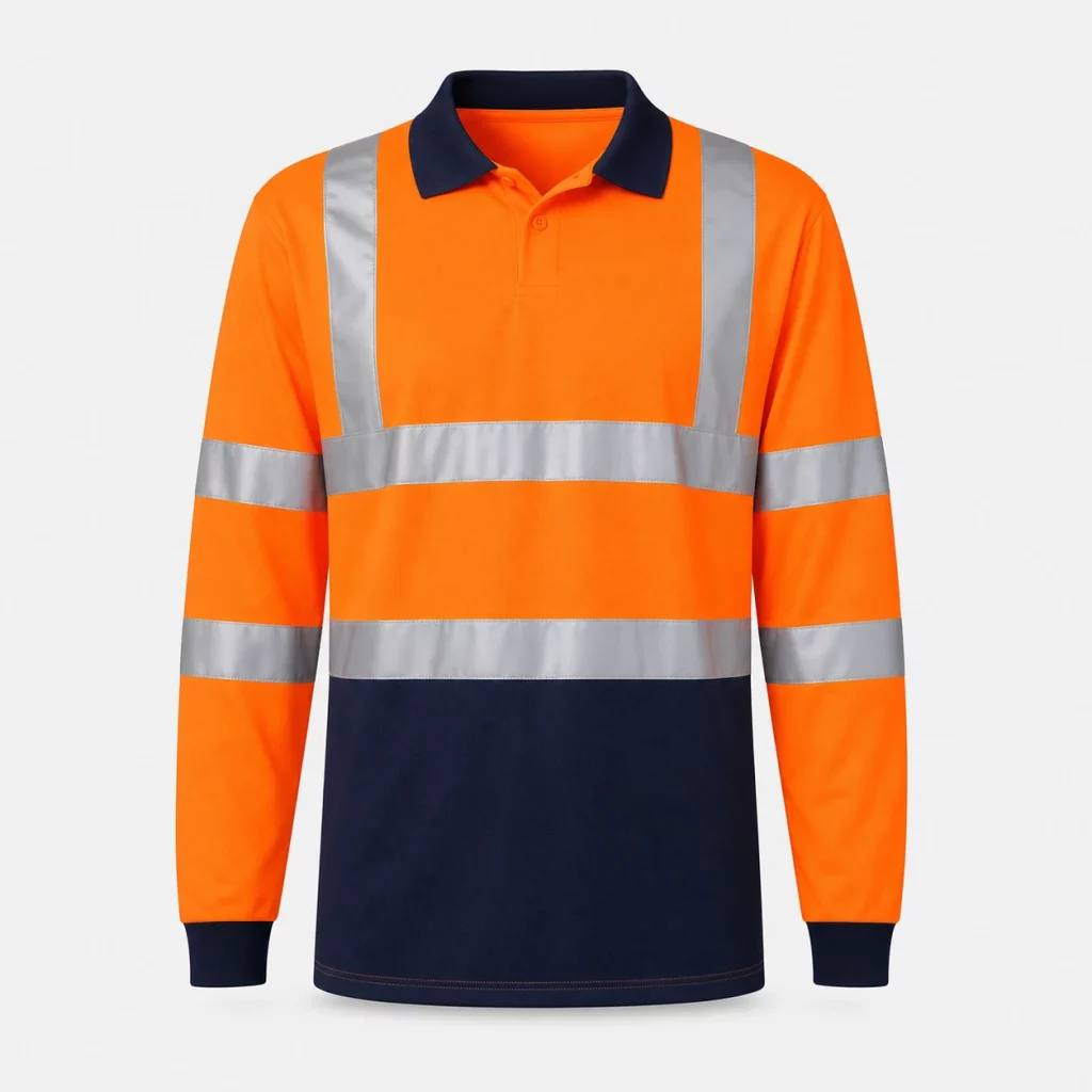 HVJ310 LONG SLEEVE POLO product detail