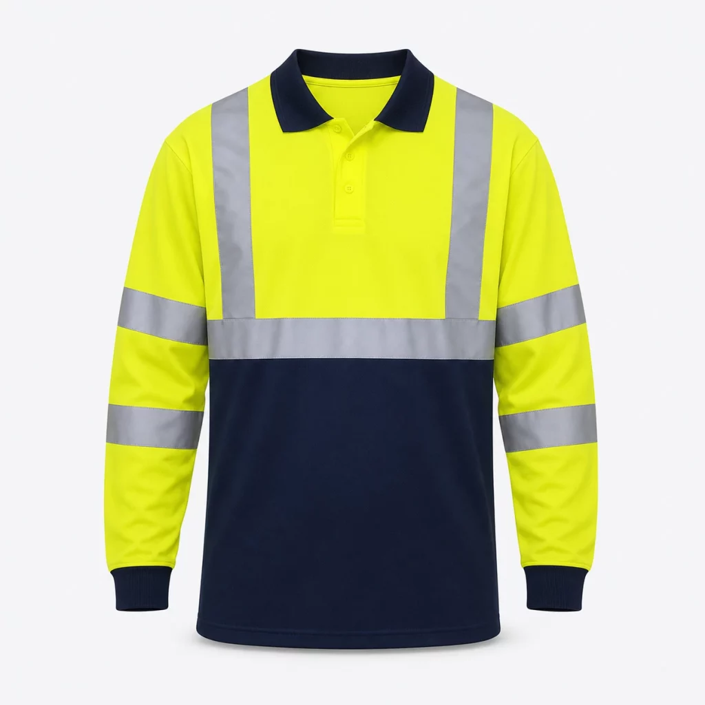 HVJ310 LONG SLEEVE POLO