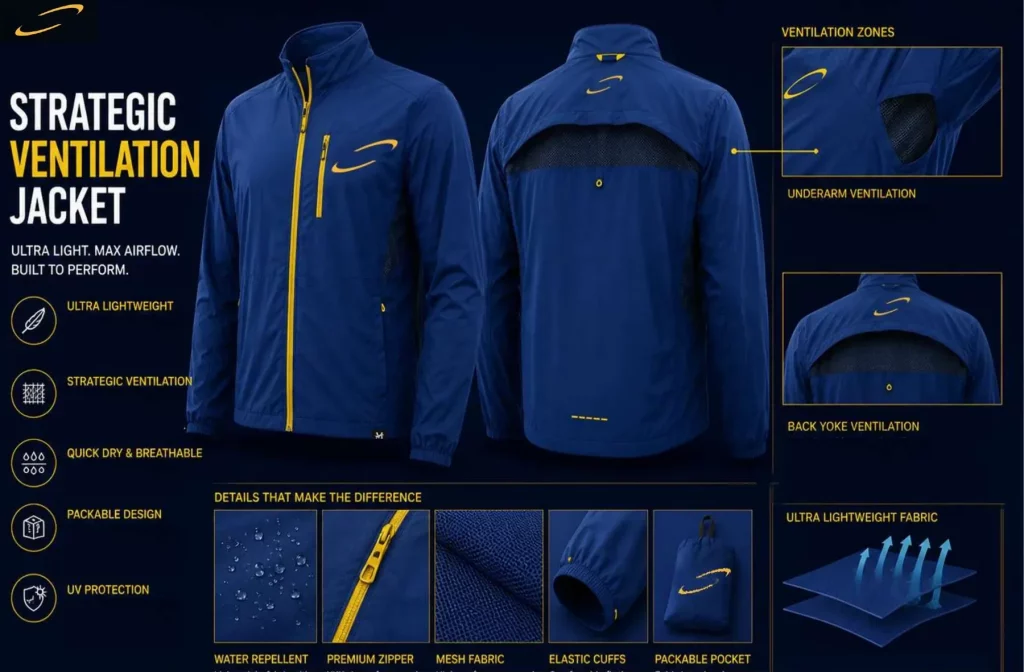 STRATEGIC VENTILATION JACKET product detail