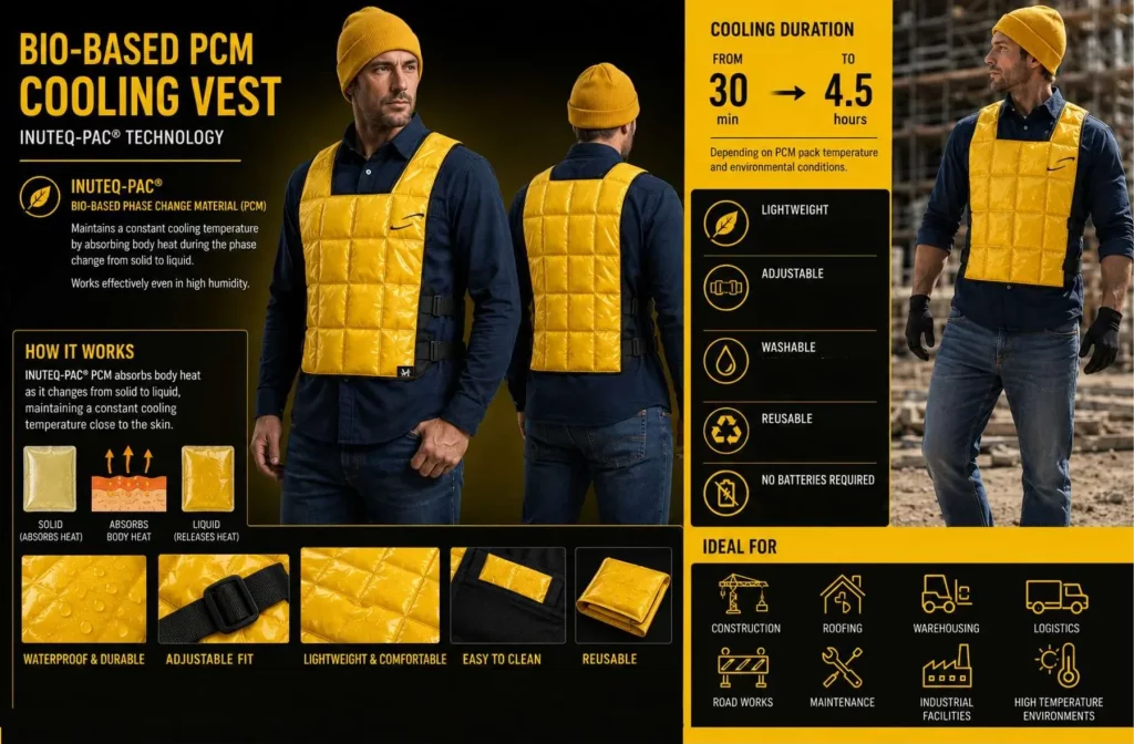 BIO-BASED PCM COOLING VEST product detail