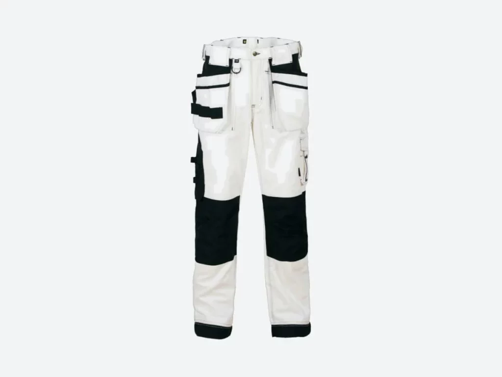 XK-067 WHITE CARGO PANTS