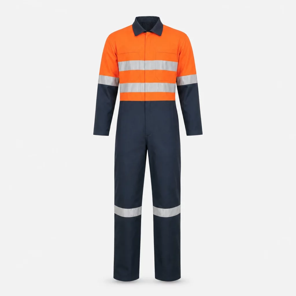 XK-079 HI-VISIBILITY TWO TONE COVERALL