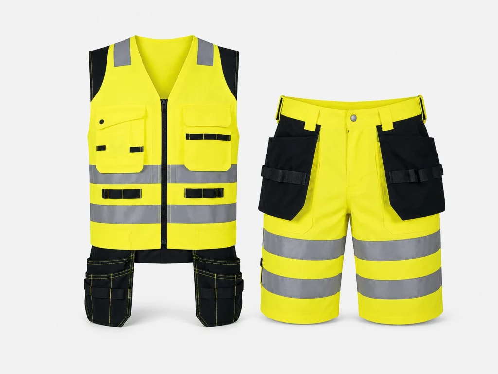 XK-139 HI-VIS CARGO VEST AND SHORT